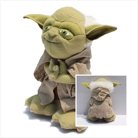 Hot Cute 20cm/35cm Plush Yoda Peluche Star Wars Plush Toys Soft Stuffed Doll Toys 9/14 Inch ...