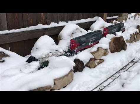 G Scale Snowplow (wedge plow flatcar) 1-14-2018 - YouTube | Snow plow, Make it yourself, Model ...