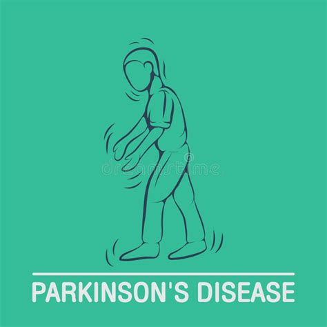 PARKINSON`S DISEASE Vector Logo Stock Vector - Illustration of icon ...