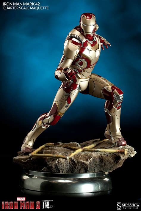 Sideshow Previews Iron Man 3 Mark 42 Maquette - The Toyark - News