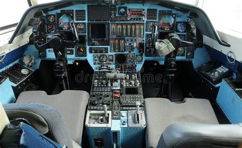 Inside jetliner cockpit stock photo. Image of airliner - 17917616