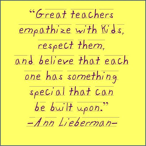 Inspirational Quotes For Teacher Appreciation. QuotesGram
