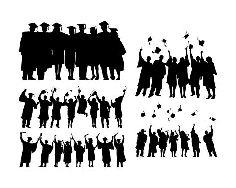 Graduate Silhouette Free Vector Art - (80 Free Downloads)