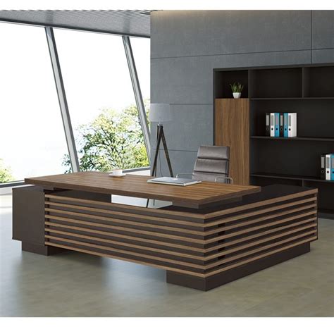 High End Modern Design Office Furniture China Desk For Boss Jn-a05 ...