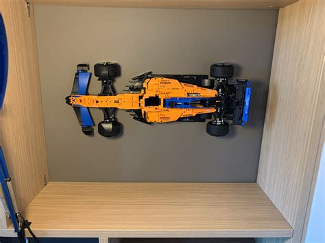 LEGO 42141 Horizontal Wall Mount by Lode | Download free STL model ...