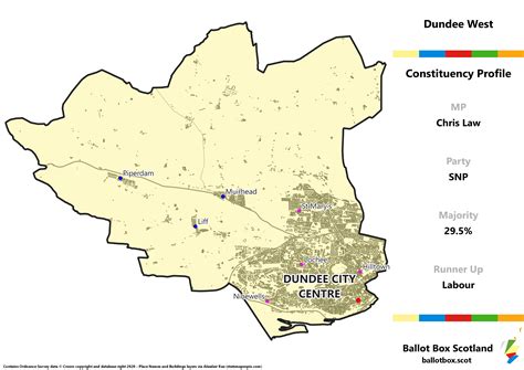 Dundee West Constituency Map – Ballot Box Scotland