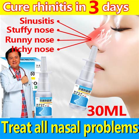 【Doctor recommended】Nasal Sprays 30ML Chronic Rhinitis Sinusitis Sprays Medical Herb Spray ...