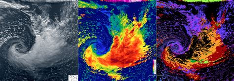 Cloud Structures - 'Extratropical Cyclone' Structure - Examples (37-48)