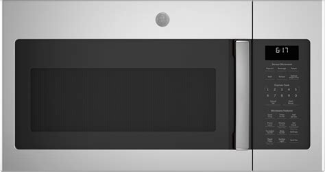 GE - 1.7 Cu. Ft. Over-the-Range Microwave - Stainless steel at Pacific Sales