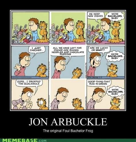 Jon Arbuckle is... | Garfield comics, Funny comics, Comics