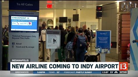 Officials at Indianapolis International Airport set to announce new airline | wthr.com