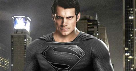 Justice League scenes were shot featuring Superman's black suit