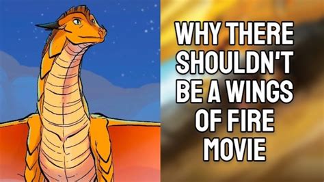 Why There SHOULDN'T Be A Wings Of Fire Movie... - YouTube