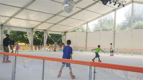 Navy Pier's new rink makes ice skating a summer sport - Chicago Sun-Times