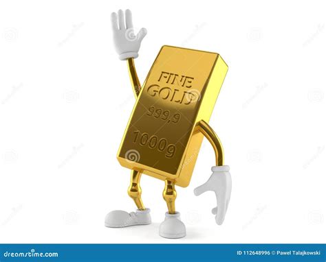 Gold character stock illustration. Illustration of preperation - 112648996