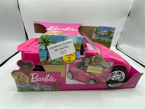 Lot - Barbie Doll Car