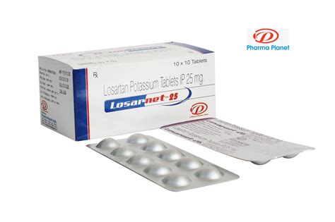 Losarnet-25 25 Mg Losartan Potassium Tablet, Pharma Planet India, 10*10 Tablets, Rs 28 /strip ...