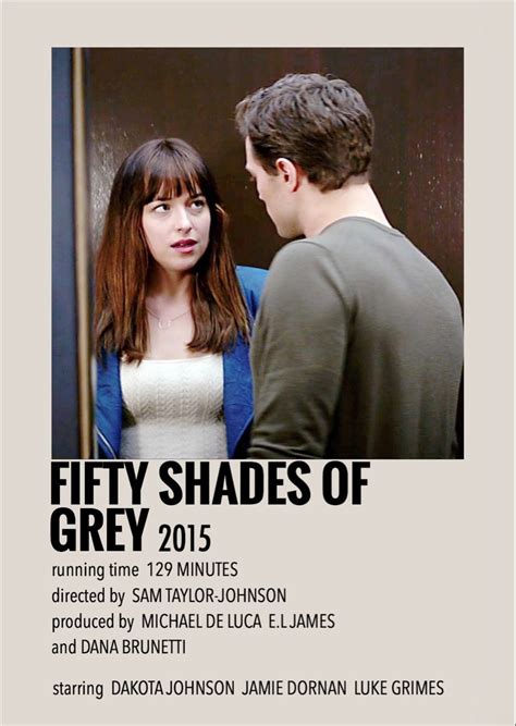 Fifty shades of grey by Millie | Movie posters minimalist, Film posters minimalist, Shades of ...