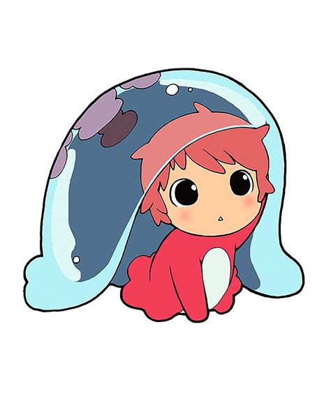 Ponyo Painting by Charlie Bost - Pixels