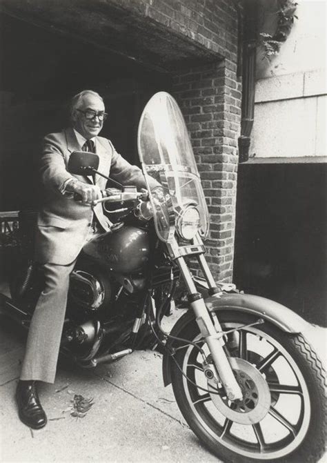 Malcolm Forbes with one of his Harleys. Forbes did not begin riding ...