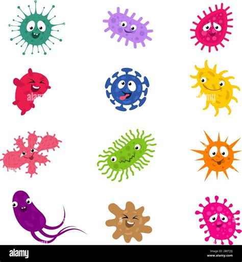 Germ cartoon Cut Out Stock Images & Pictures - Alamy