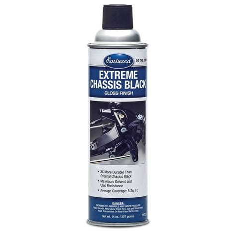 Eastwood Extreme Chassis Black High Gloss Spray Paint Aerosol 14 oz ...