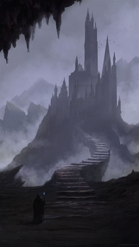 Medieval castle concept art - leowomen