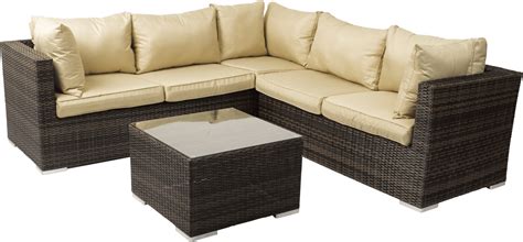 Classic Furniture Piece Outdoor Wicker Patio L Shape Sofa Set | lupon.gov.ph