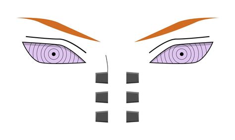 illustration vector graphic of pain yahiko Eyes 12967471 Vector Art at Vecteezy