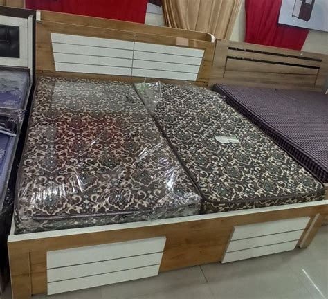 Teak Wood Double Bed, With Storage at Rs 32000 in Lucknow | ID: 26457855130