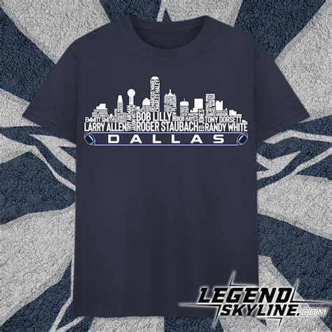 Dallas Skyline Png - Etsy