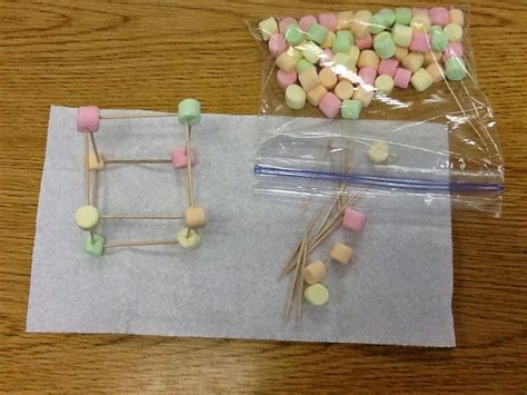 My Teacher's Blog: Marshmallow Cubes | Teacher's blog, Resource classroom, 3d shapes