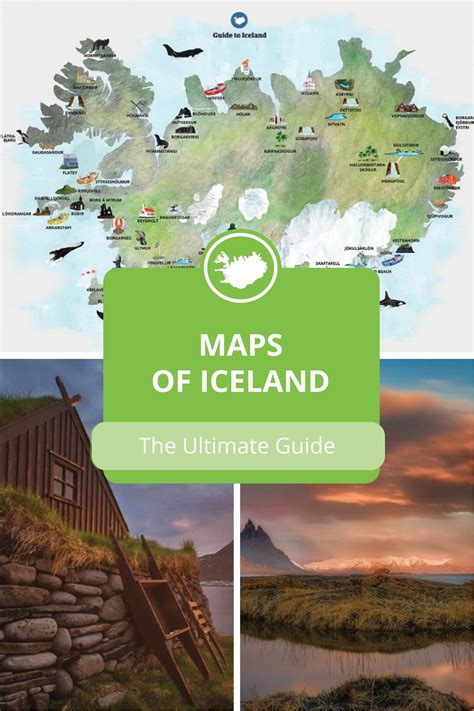 The Best & Most Useful Maps of Iceland | Iceland map, Iceland, Best ...