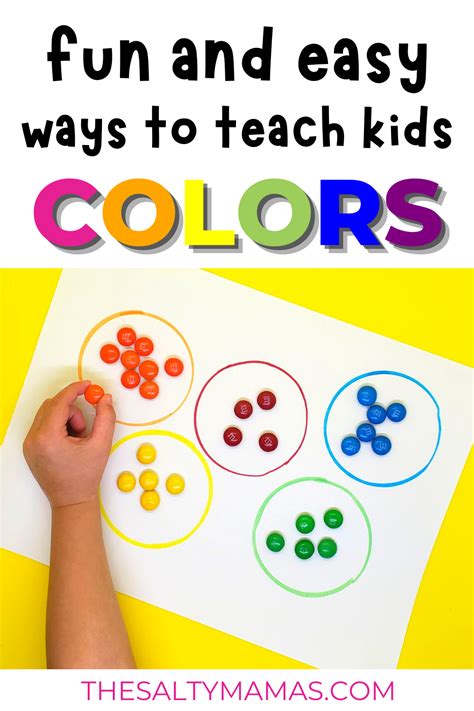 Make Learning Exciting with Color Activities for Toddlers