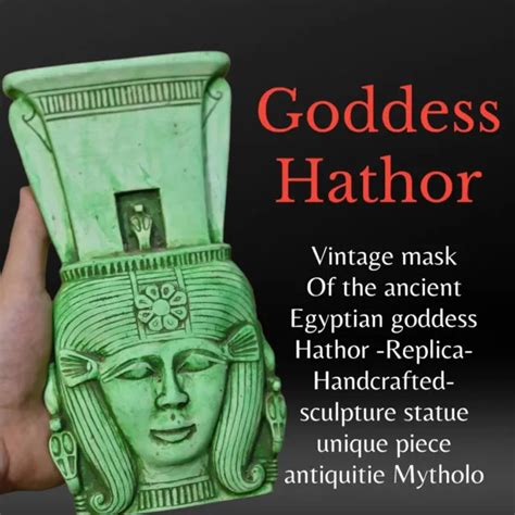 HATHOR-NICE MASK-GODDESS OF beauty,happiness in ancient Egyptian mythology $235.00 - PicClick