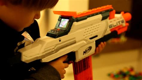 Best Nerf Gun Toy Ever: Elite Nerf Cam ECS-12 - YouTube