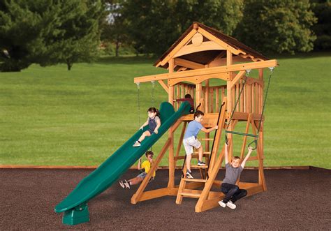 Backyard Swing Sets & Backyard Playsets