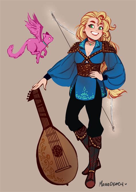 [Art] [5e] Just got a piece for my glamour bard! : r/DnD