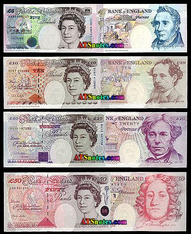 Great Britain banknotes - Great Britain paper money catalog and British ...