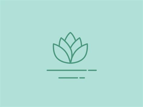 Pacific Calm Logo by Amanda Luu on Dribbble