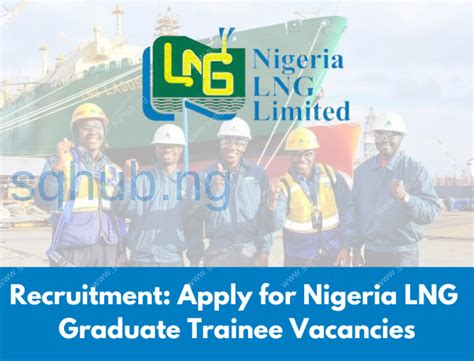 Recruitment: Apply for Nigeria LNG Graduate Trainee Vacancies | SQHub