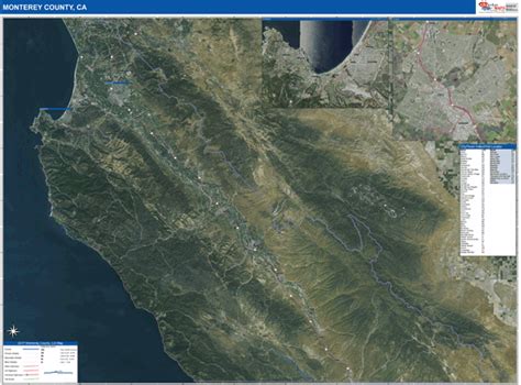 Maps of Monterey County California - marketmaps.com