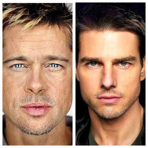 Brad Pitt & Tom Cruise | Brad pitt, Tom cruise, Celebrities