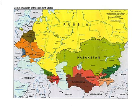 Russia and the Former Soviet Republics Maps - Perry-Castañeda Map Collection - UT Library Online