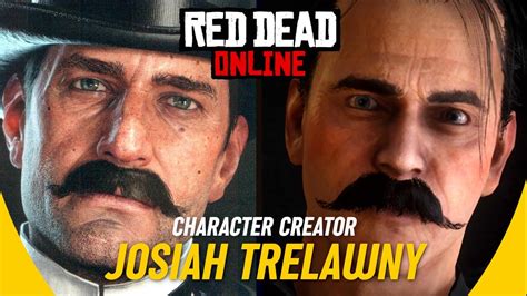 JOSIAH TRELAWNY: Character Creator RDR2 - YouTube