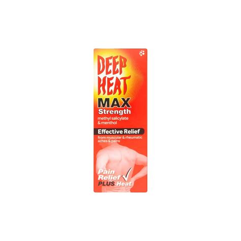 DEEP HEAT MAXIMUM STRENGTH CREAM 35G - VIVAPharmacy