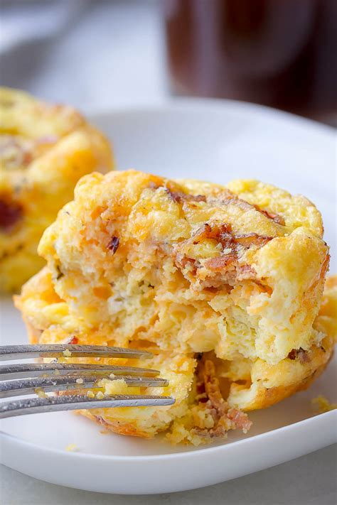 Cheesy Bacon Egg Muffins Recipe – How to Make Egg Muffins — Eatwell101