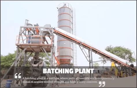 Batching Plant: Types, Advantages & Disadvantages