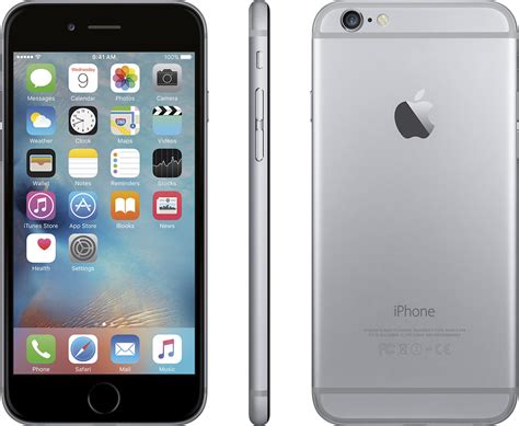 Best Buy: Apple iPhone 6 16GB Space Gray (AT&T) MG4N2LL/A