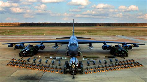 aircraft, Bombs, Military, Weapons, Air, Force, Boeing, B 52, Stratofortress, Missle Wallpapers ...